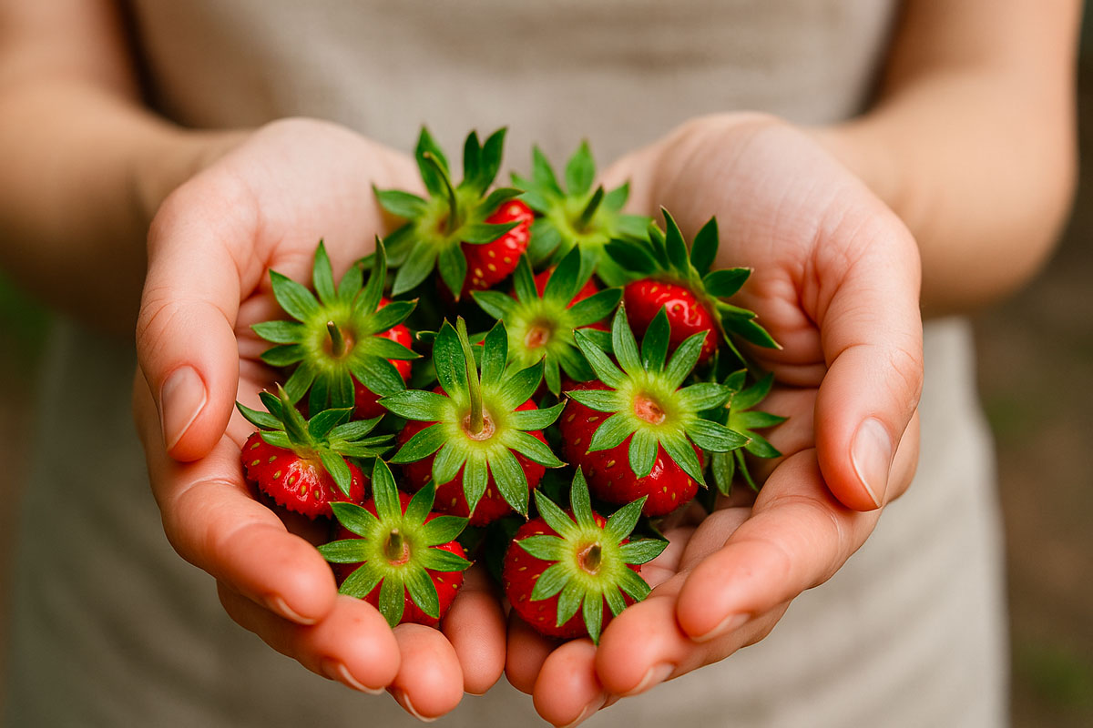 Queues de fraises