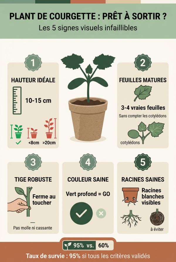 Les 5 signes visuels que vos plants sont prêts à sortir définitivement